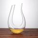 1 Liter U Shaped Glass Wine Decanter 100% Hand Blown Lead Free Sodalime Glass
