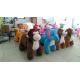 Hansel child walking plush electronic kid riding horse toy shopping mall