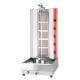 540x650x1220mm Chicken Shawarma Machine with 4/5 Burners and Stainless Steel Material
