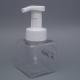 White Housing Bottle Foam Dispenser  Transparent Housing and 43-410-D Closure Model