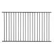 Metal Picket Ornamental Iron Wrought Fence Galvanized 8ft 7ft