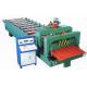 Green Color Glazed Tile Roll Forming Machine With 3 - 6m / Min Processing Speed