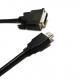 Factory direct HDMI to dvi-d cable 18+1 bidirectional 0.5 m 1 m Nickel plated dvi to HDMI cable 4k Computer Laptop Notebook converter