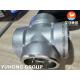ASTM A182 F316L Stainless Steel Cross Threaded Forged Pipe Fitting