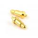 Charging Double Row 5P 6P 8P Brass SMD Pogo Pins Magnetic Gold Plated Connector