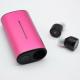 2000mah Li battery New fashional design TWS earbuds with metal protect box with blue tooth V5