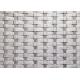 Aluminum Flat Woven Wire Mesh Panels 3.0m  For Ceiling Fireproof