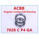7028 C P4 GA Angular Contact Ball Bearing