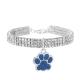 Amazon Hot Selling Cute Dog Accessories Shining Collar With Crystal For Pet Dog Cat