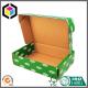 Green Color CMYK Design Artwork Printed Paper Corrugated Cardboard Packaging Box