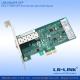 LREC9020PF-SFP  PCIe x1 100FX Fast Ethernet NIC Card  (RTL8105E Based)