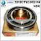 NSK 7212CTYDBC2P4 60x110x22mm High Precision Angular Contact Ball Bearing