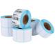 Airline Luggage Label Single  Proof Thermal Paper  With 50G Blue Glassine Paper
