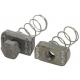 Steel Building Materials Channel Nuts Spring Nut Zinc Galvanized M10x30 Size