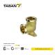 Plumbing System Brass Pipe Fittings 1/4inch Wallplate Elbow F/F 61W