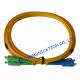 SC FC LC ST Fiber Optic Patch Cord 9 / 125um Duplex Corning Fiber For LAN