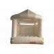 White Colour 0.55mm PVC Tarpaulin Inflatable Jumpers For Wedding CE UL EN14960