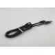 Black Mobile Phone Type C Cable Leather Fast Charging Type C Micro Usb Cable