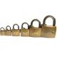 Custom High Security Copper Padlock For Home Student Dormitory 10 pack
