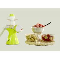 No Blade Hand Ice Cream Maker Low Speed Technology Keeps More Nutritions