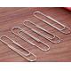 100 PCS/Box Zinc Finish 50mm Round Metal Paper Clips For Office Stationery