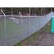 Green Black PVC Coated Galvanised Chain Link Fabric for Security Fence Boundary Railway Airport Prison Sport Tennis Cour
