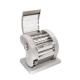 Silver 90W Motor Ravioli Electric Pasta Maker 15cm Nickel Plated Steel For Home Use