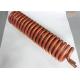 Copper / Cupronickel Clean Condenser Coil and Fins For Heat Exchanging