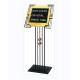 Black Electroplated Notice Stand Board Stainless Steel Brass Titanium