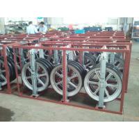 Aluminum Single Wheel Conductor Pulley For Overhead Transmission Line