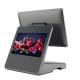 15-Inch Touch Screen POS System with 11.6-Inch 2nd Display and External Thermal Printer