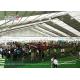 Aluminium Frame Huge Outdoor Tents For Parties / Wedding With Transparent PVC Roof