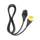 Electric Cable 320 C20 Male To C19 Female Socket Connector 60320 Iec Computer Power Cord