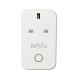 Wireless Remote Control Smart Outlet Plug AC 100-240V With LED Night Lighting