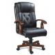 medium back office wooden manager swivel chair furniture