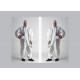 Liquid Resistant Disposable Protective Suit , Disposable Hooded Coveralls Durable