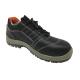 Artificial Leather Slip Resistant Safety Shoes High Stability Size Custom For Executive
