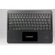 30 Pin USB Charge 5V Synaptics Touchpad IPad 2 Leather Case with Bluetooth Keyboard