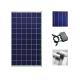 Clean Energy Silicon Solar Panels 260 Watt , Home System Black Solar Panels