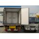 Dongfeng Foton 4x2 Refrigerated Box Truck 2 Tons Non Corrosion For Fresh Meat