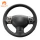 Hand Stitching Artificial Leather Steering Wheel Cover for Mitsubishi Lancer 9 10 X Outlander Sport ASX Colt 2009-2015