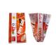 Three Side Wheat Flour Packing Bags , Oversized Stand Up Plastic Bags For Food Packaging