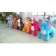 Hansel stuffed animal toy ride electric ride on toy 4 seater kids ride on electric car battery operated plush animals