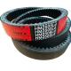 Agricultural Poly Vee Belt , Raw Edge Cogged Industrial V Belts Rubber Material