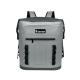 Non Woven Cooler Bag Backpack Light Gray Color For Outdoor Picnic
