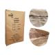 Brown Or White Multiwall Kraft Paper Bag For Cement Sand Flour Powder Packaging