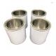 1L Automotive Paint Cans 0.21mm Round Tin Bucket With Lids