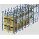 Warehouse Industrial Heavy Duty Gravity Roller Racking For Pallets Shelf
