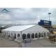 Fabric White Commercial Canopy Tent 10 Meter By 20 Meter, Event Canopies