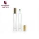 GB1 Empty Bottle Cylindrical Glass Roll On Bottle 10ML For Essential Oil Roller Bottle Set With Gold Silver Metal Cap